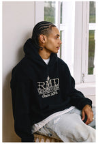 Remedy RMD Pearl Letter Embroidered Hoodie