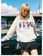 MEDM Rose Embroidered Hoodie