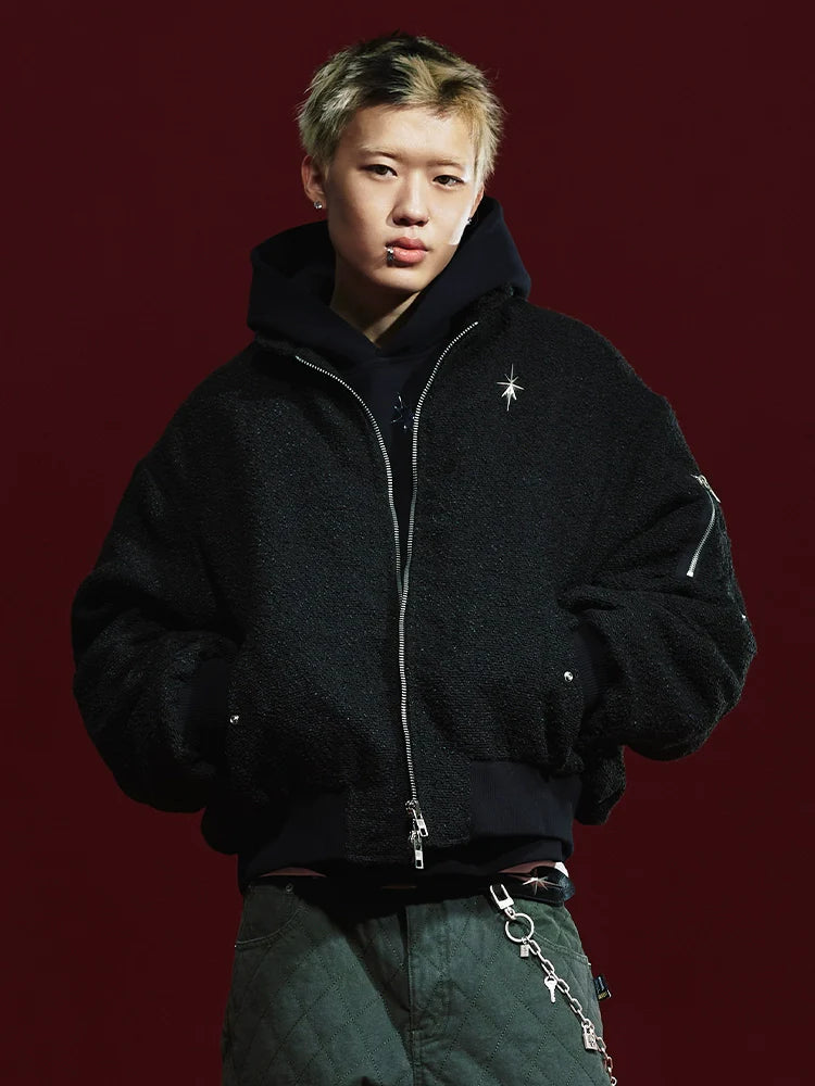 Remedy Textured MA-1 Bomber Jacket