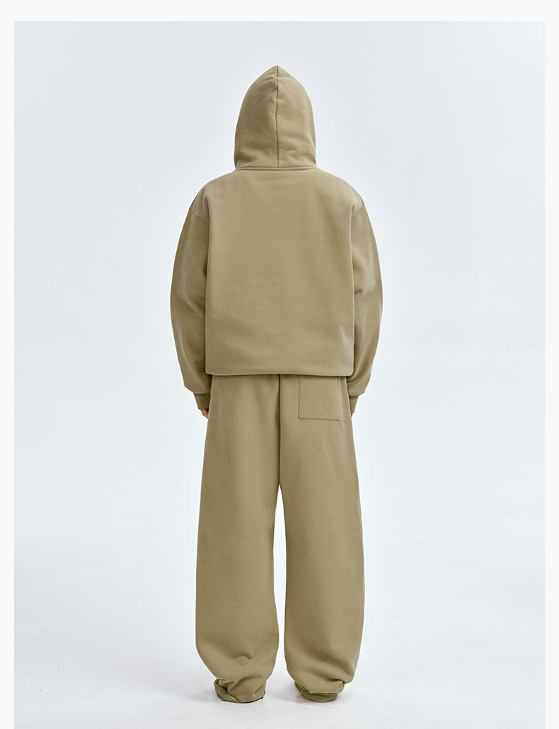 MEDM Embroidered Lettered Logo Hoodie & Sweatpants
