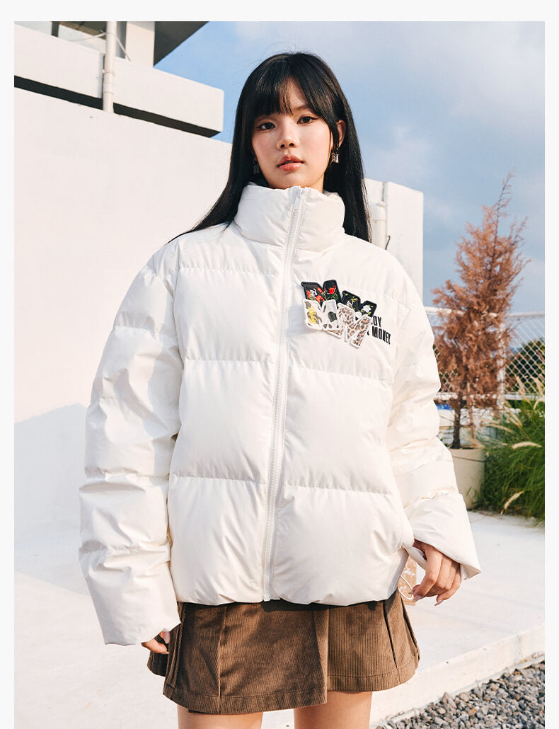 MEDM Logo Velcro Down Jacket