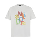 ANTIDOTE Colorful Crayon Print Tee