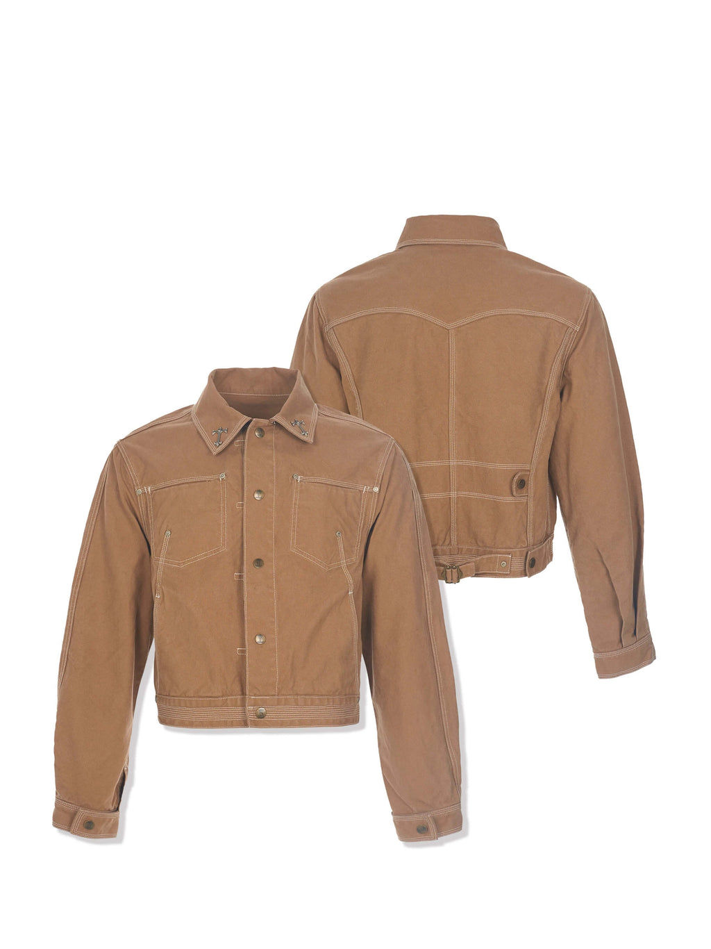 STEEPC Washed Canvas Work Jacket
