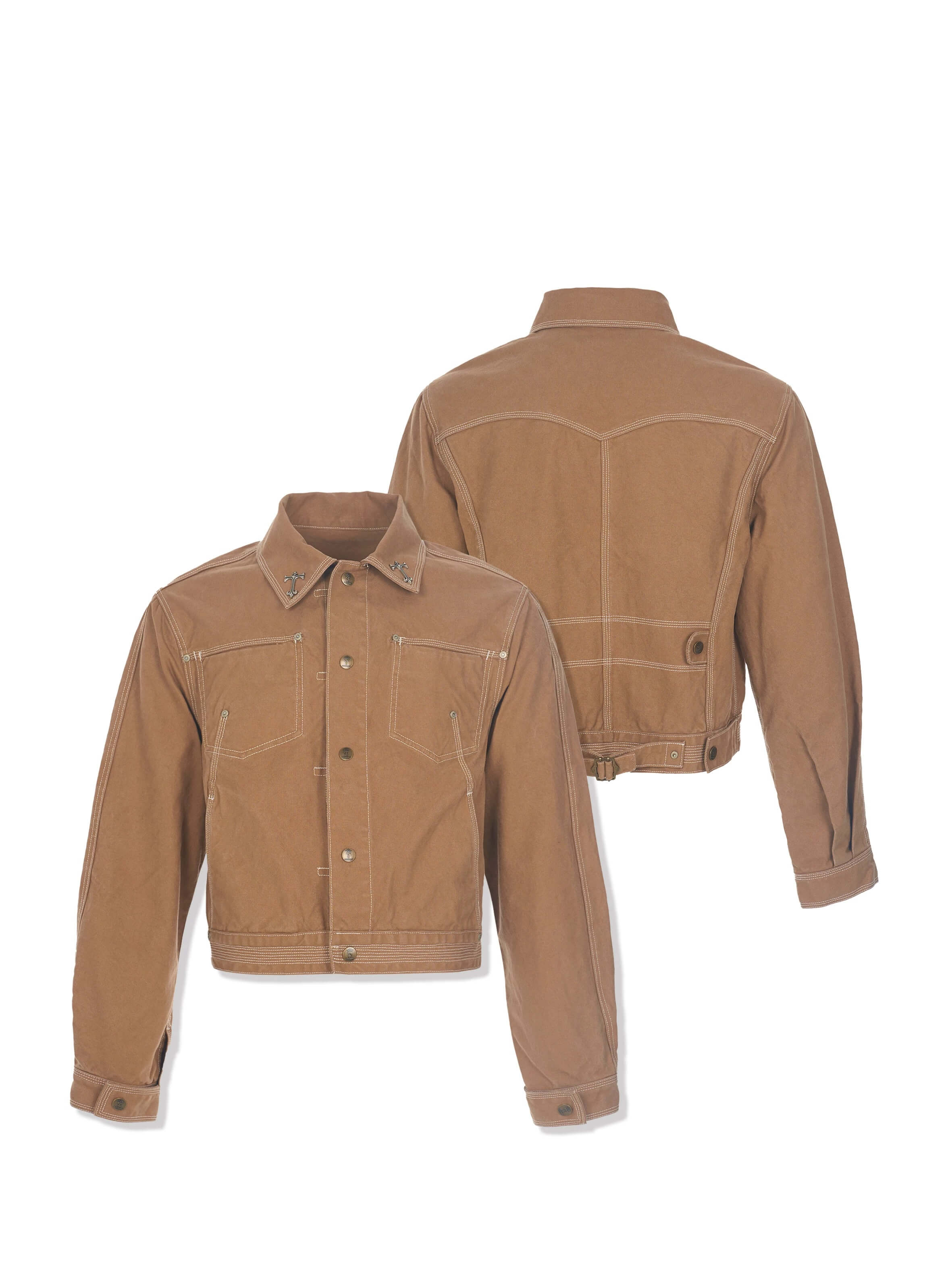 STEEPC Washed Canvas Work Jacket