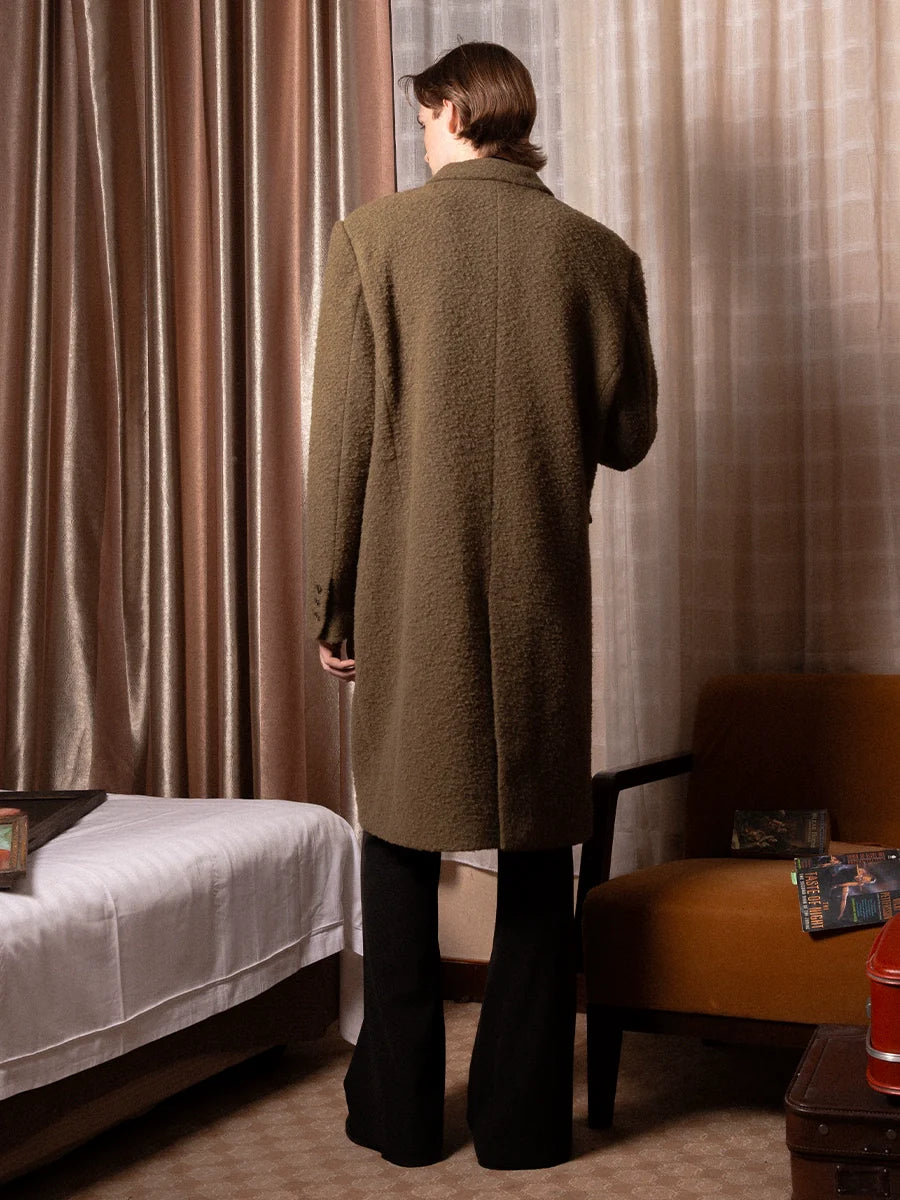 SOD Co. Double Breasted Wool Coat