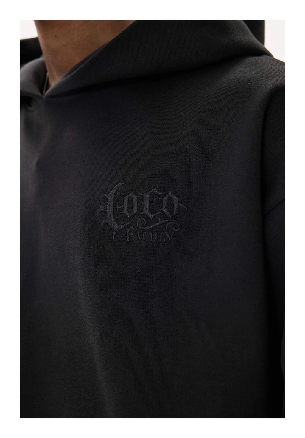 KARMANISTIC x LOCO Logo Embroidered Hoodie