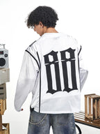 F3F Select 88 Numbered Mesh Long Sleeve Hockey Jersey