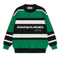 Harsh and Cruel Striped Logo Knit Sweater