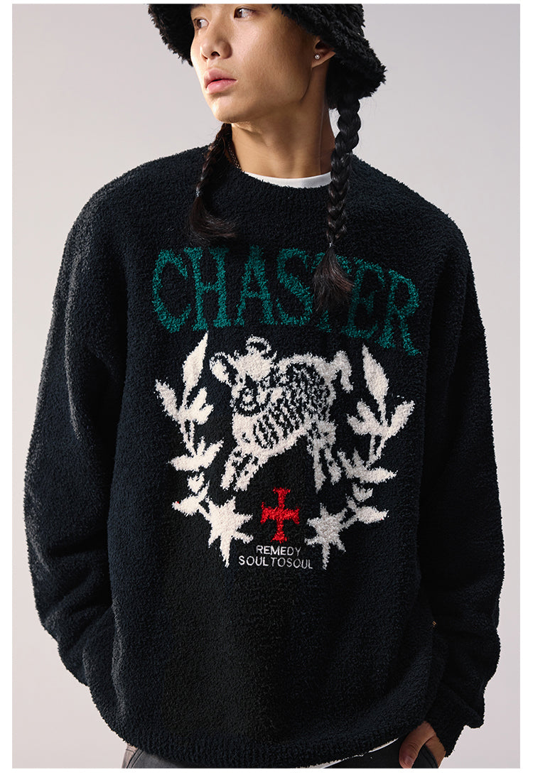 Remedy CHASTER Jacquard Knit Sweater