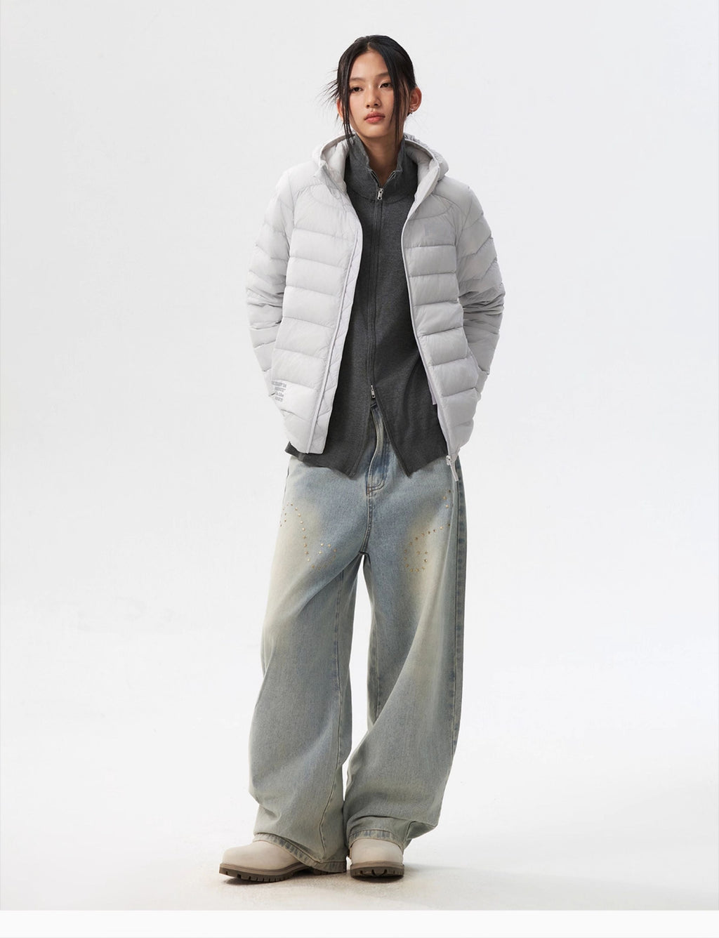 MEDM Waterproof Lightweight Hooded Down Jacket