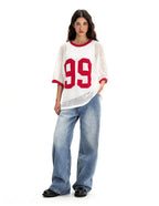 F3F Select 99 Numbering Mesh Knit Short Sleeve Jersey