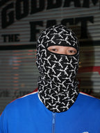 TGFCLUB All Over Logo Knit Face Mask