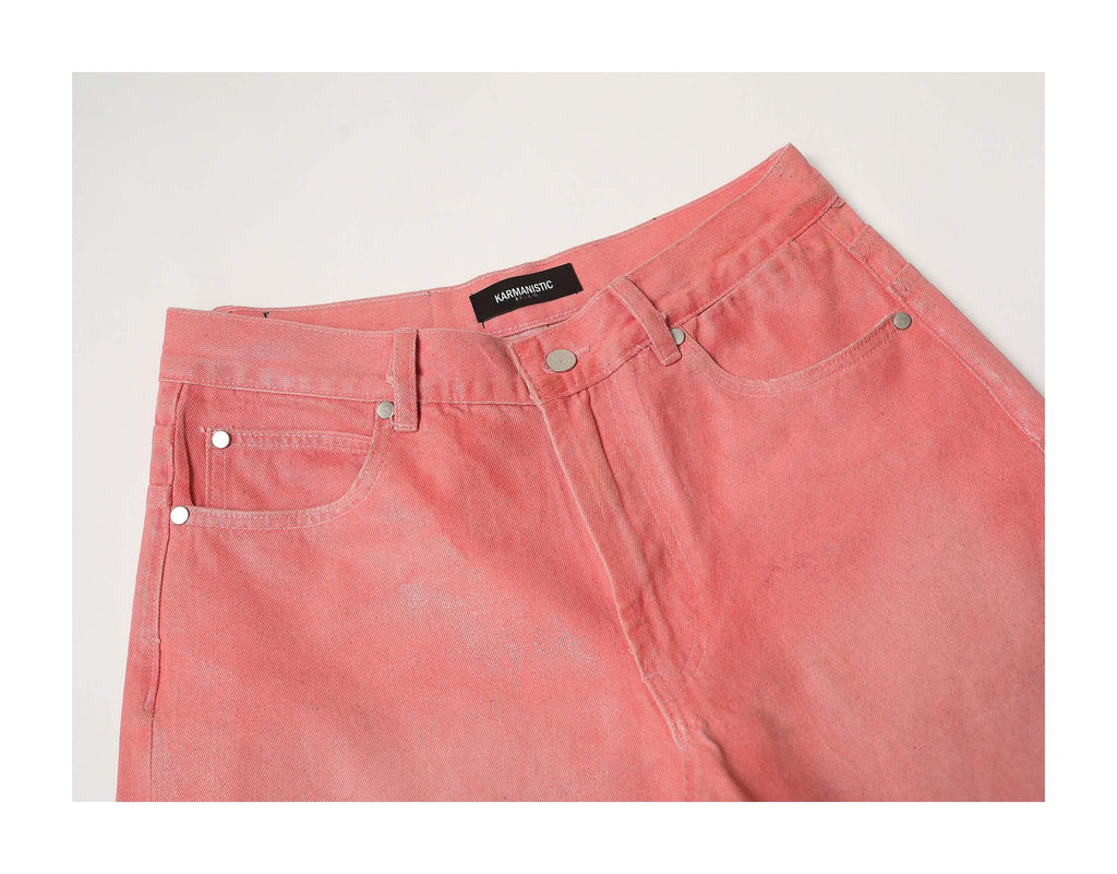 KARMANISTIC Vintage Washed Baggy Jeans