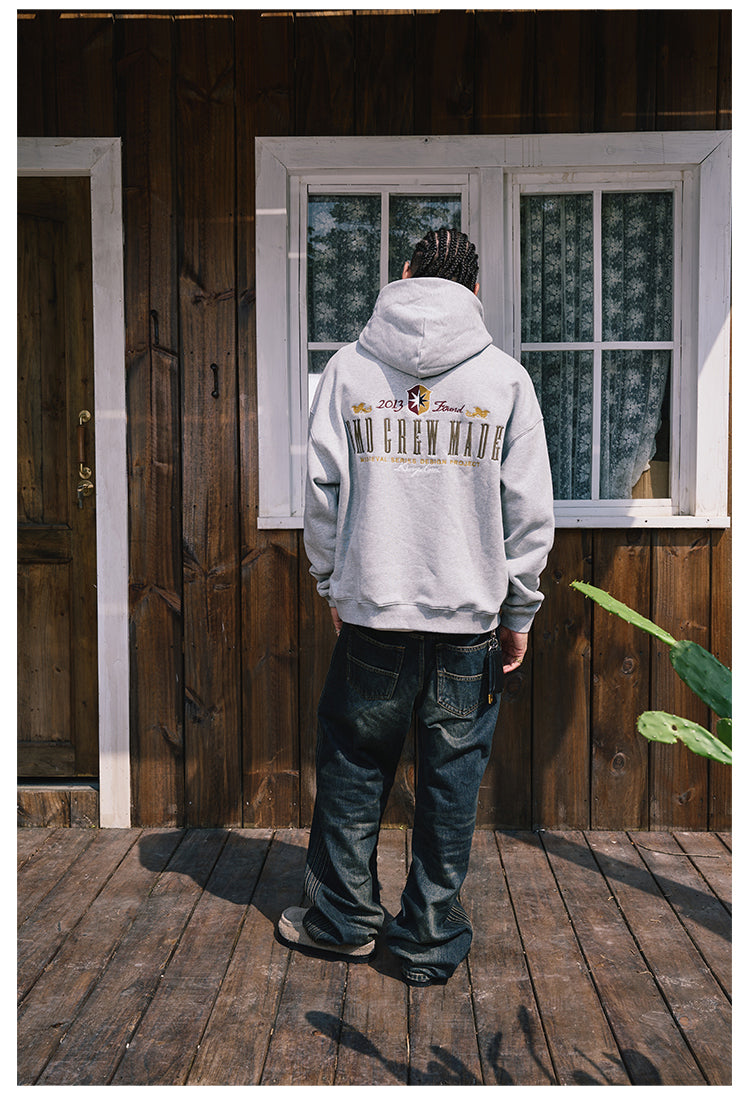 Remedy RMD CREW Embroidered Hoodie