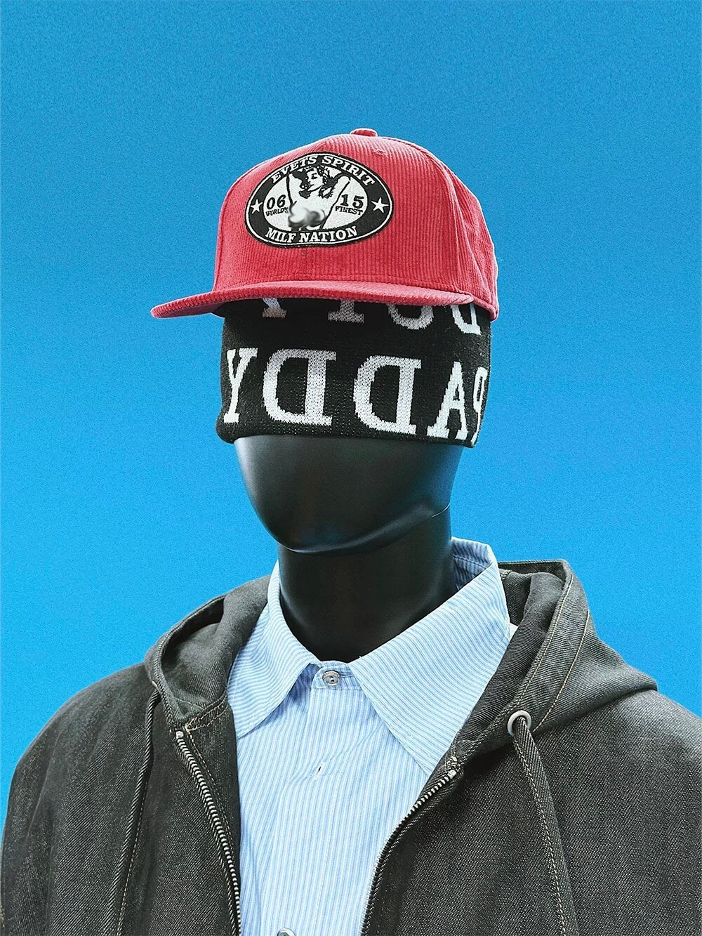 EVETS Corduroy Patch Trucker Hat