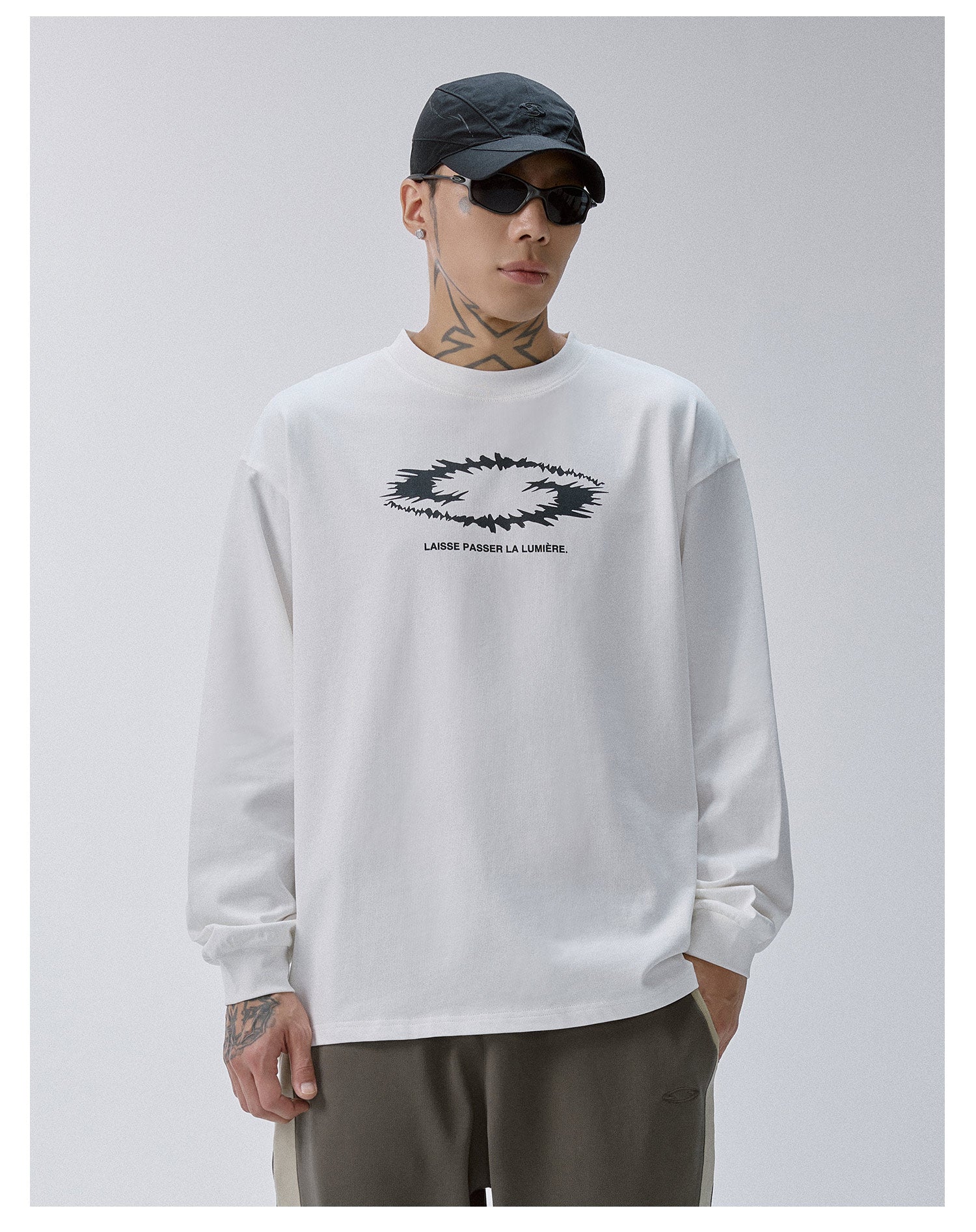 F2CE Thorn Print Logo Long Sleeve Tee