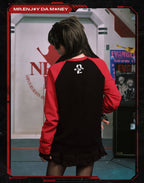 MEDM x EVA NEVER END Character Print Raglan Long Sleeve Tee