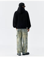 MEDM Leopard Faux Fur Layered Hoodie