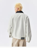 MEDM Turquoise Metal Patch Detroit Jacket