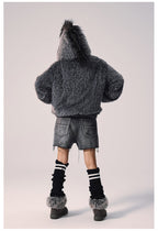 Remedy Faux Fur Mohawk Hooded Jacket