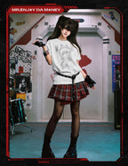 MEDM x EVA NEVER END Character Sketch Graphic Tee