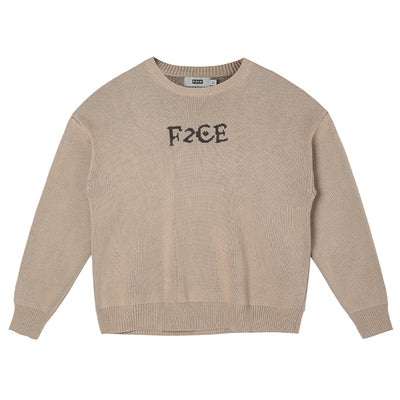 F2CE Love Heart LOGO Knit Sweater