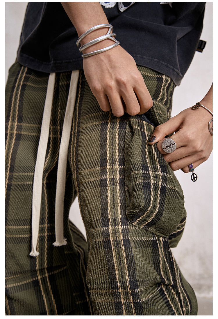 Remedy Plaid Work Cargo Pants