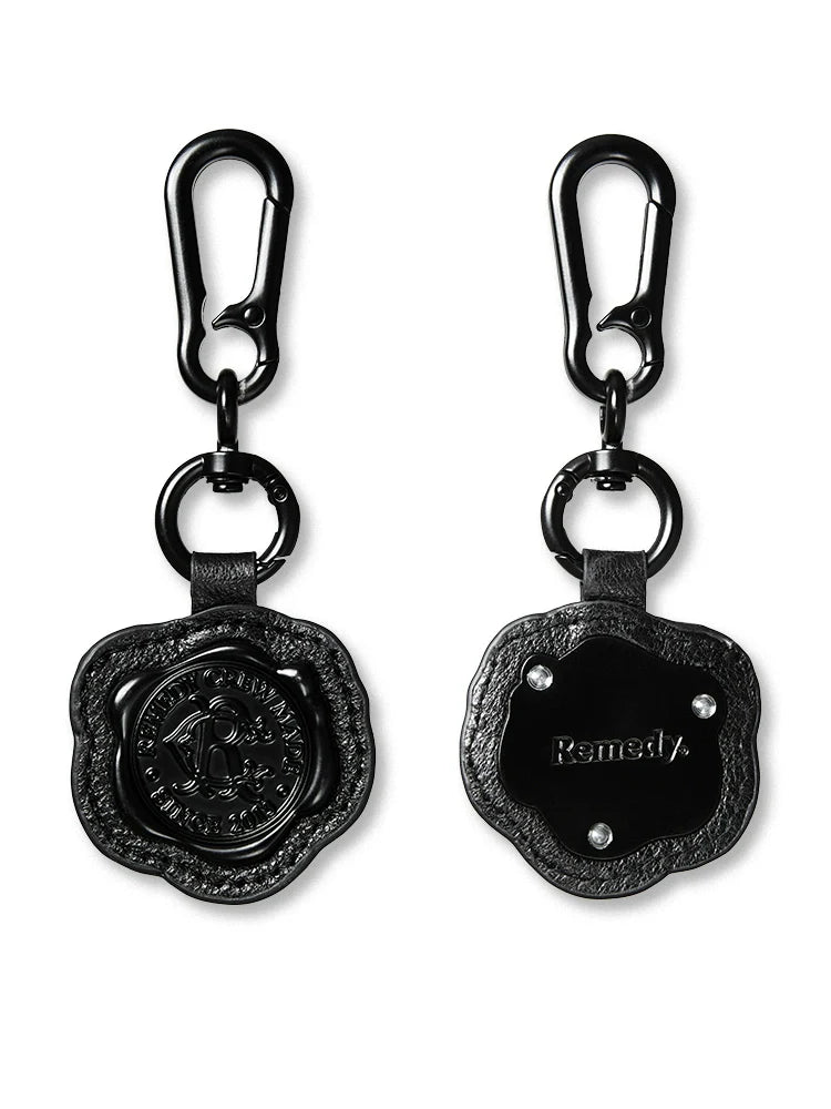 Remedy Metal Wax Seal Keychain Charm