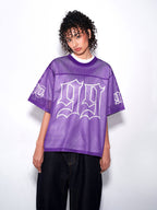 F3F Select 99 Cross Print Mesh Short Sleeve Jersey