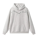 JHYQ Thorn Print 3D Patch Hoodie