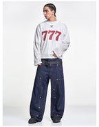 F3F Select 777 Numbered Mesh Long Sleeve Hockey Jersey