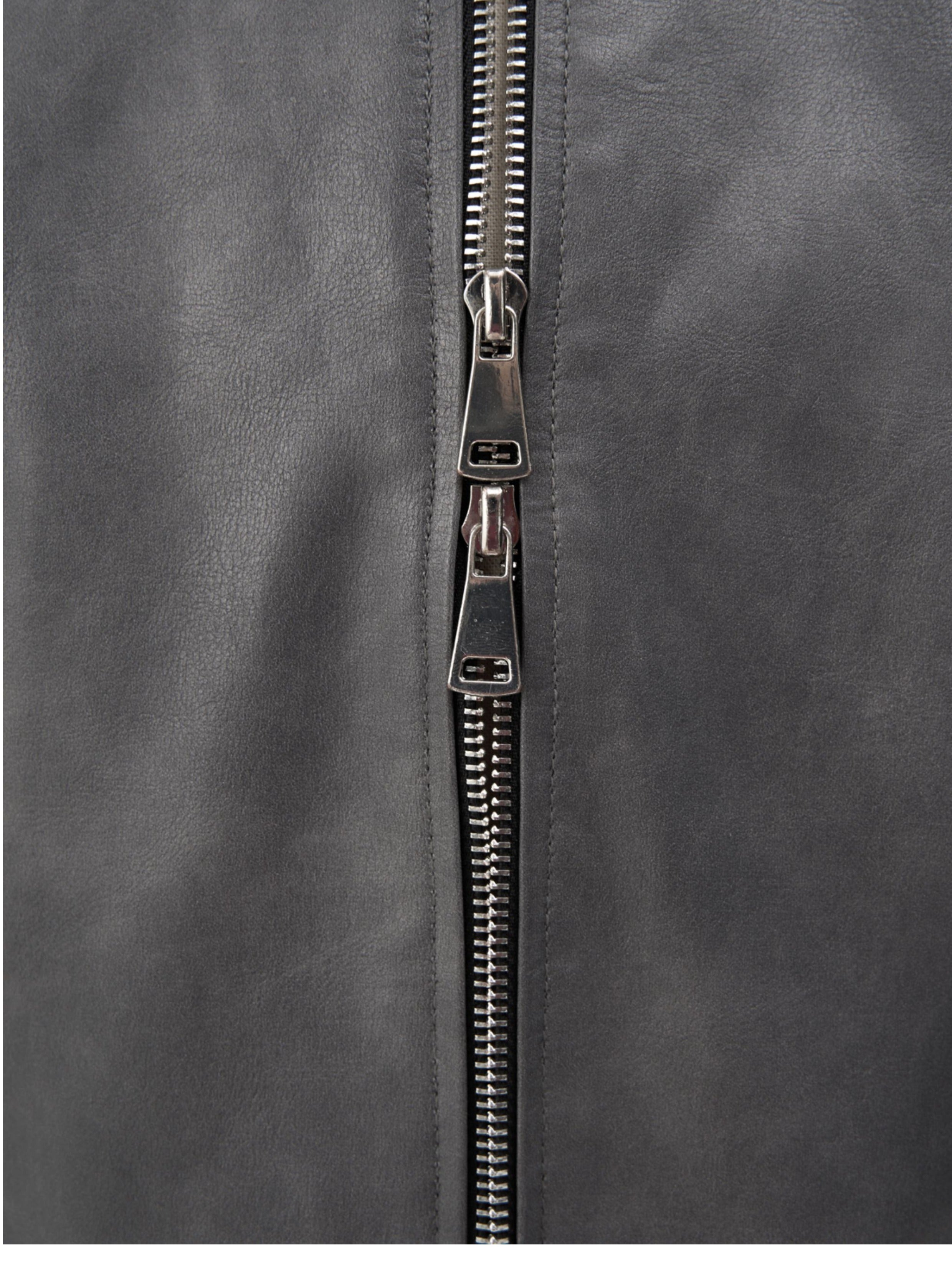 KARMANISTIC Racing Short Leather Jacket