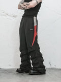 UNDERWATER Dirty Dye Colorblock Track Pants