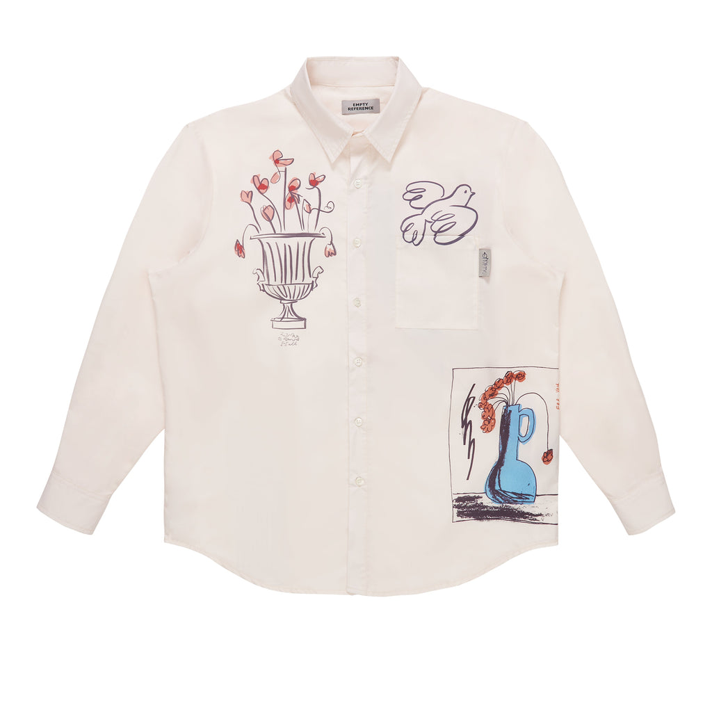 EMPTY REFERENCE Classical Elements Long Sleeve Shirt