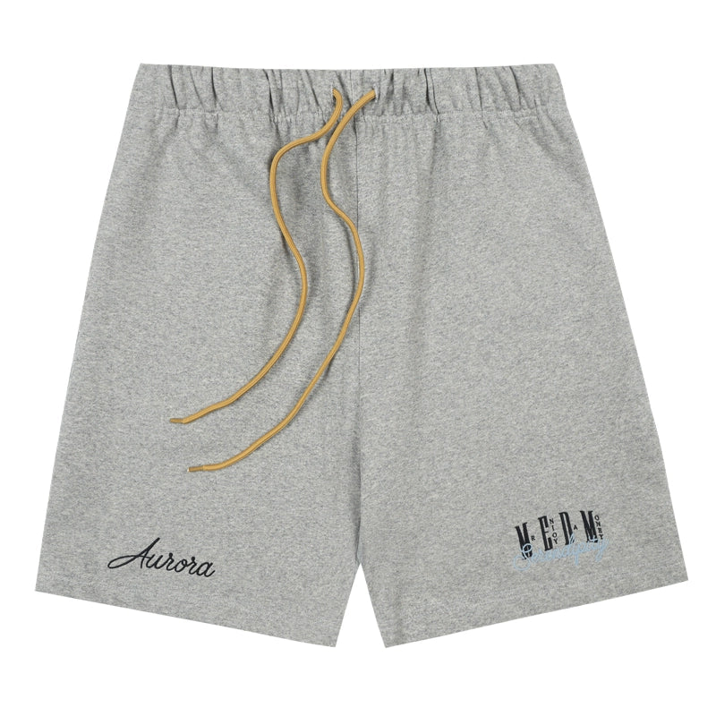 MEDM 3D Embroidered Sweat Shorts