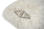 KARMANISTIC Metal Logo Fur Beanie