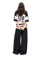 F3F Select Football Print Color Block Mesh Short Sleeve Jersey