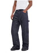 F3F Select High Rise Baggy Double Knee Painter Jeans