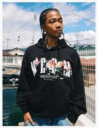 MEDM Rose Embroidered Hoodie