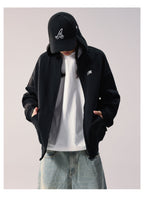 Remedy Baseball Cap Hood Zip Up Hoodie