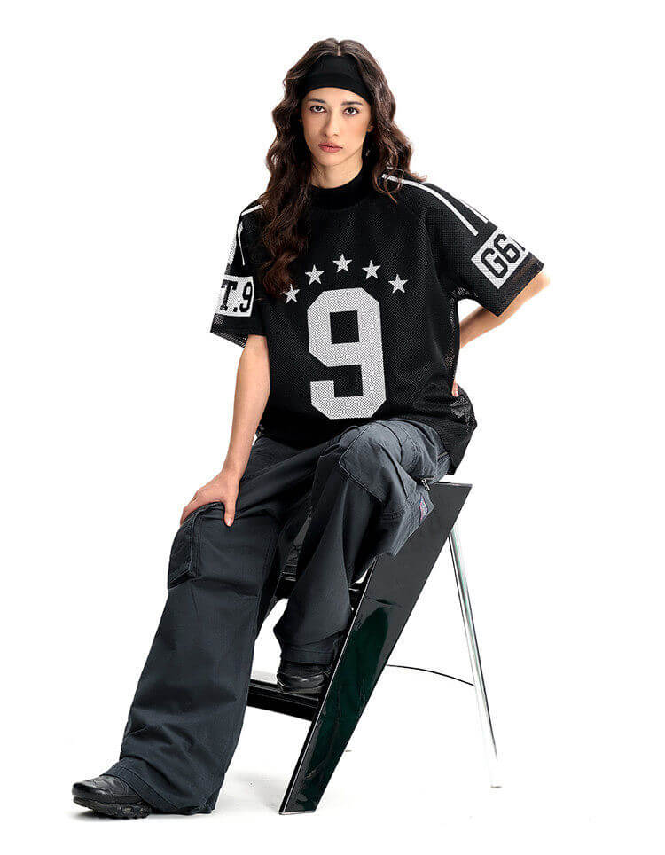 F3F Select Star Number 9 Mesh Short Sleeve Jersey