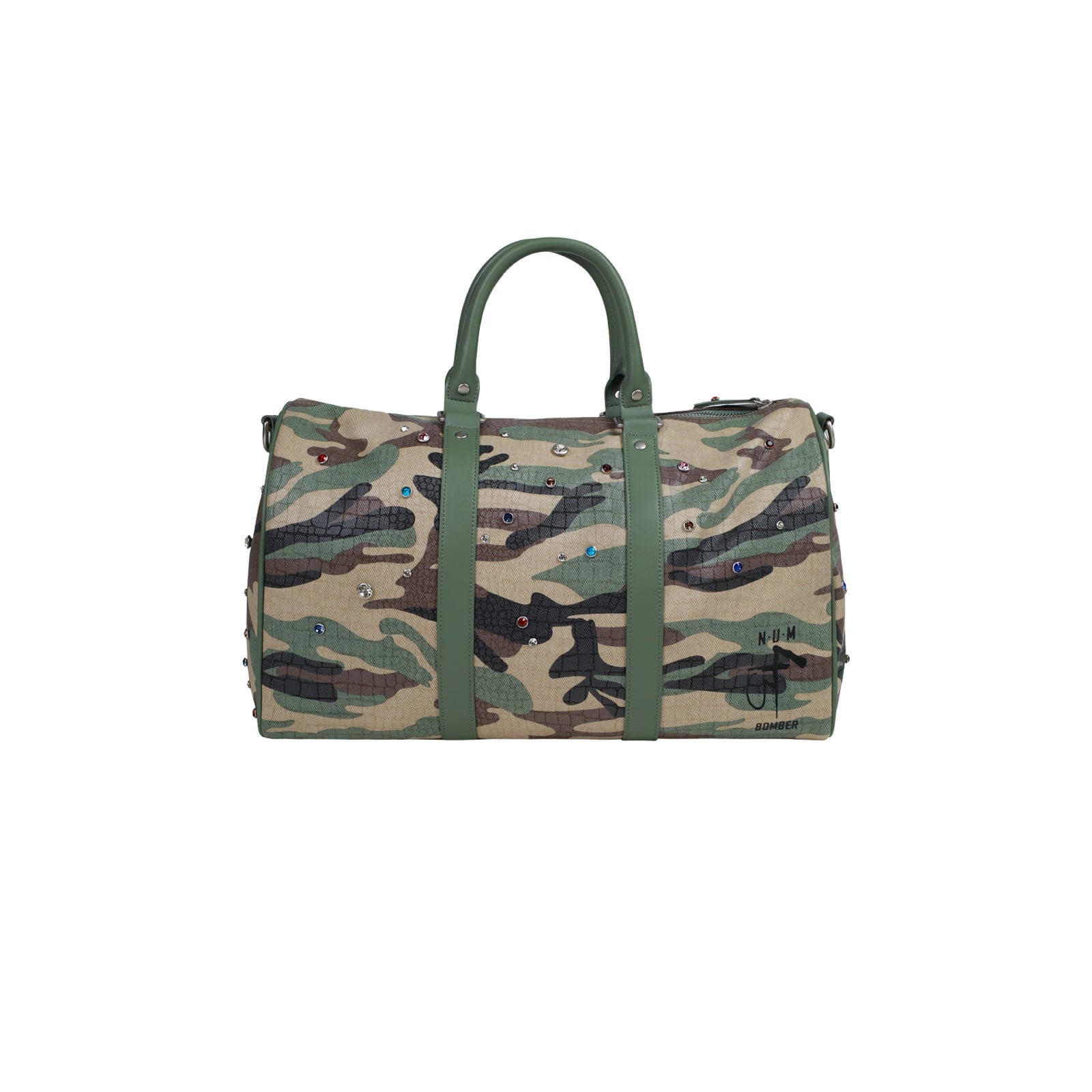 S45 Colorful Diamond Camouflage Travel Bag