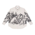 EMPTY REFERENCE Saint Son Print Long Sleeve Shirt