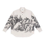 EMPTY REFERENCE Saint Son Print Long Sleeve Shirt