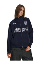 ANTIDOTE Logo Zip Knit Cardigan