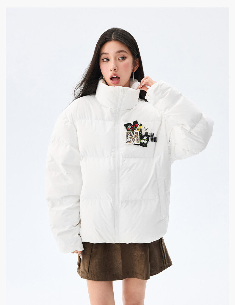 MEDM Logo Velcro Down Jacket