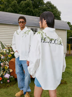 Harsh and Cruel Floral Embroidered Long Sleeve Shirt