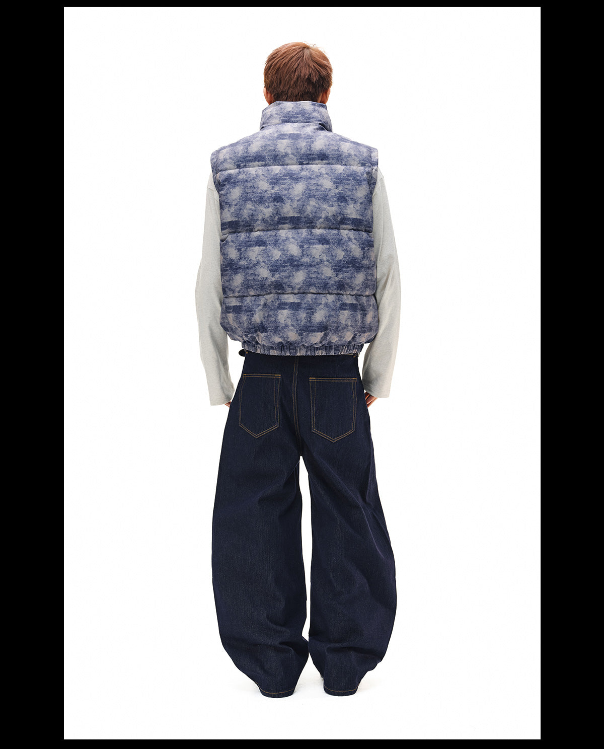 NOVACAM Digital Print Puffer Vest