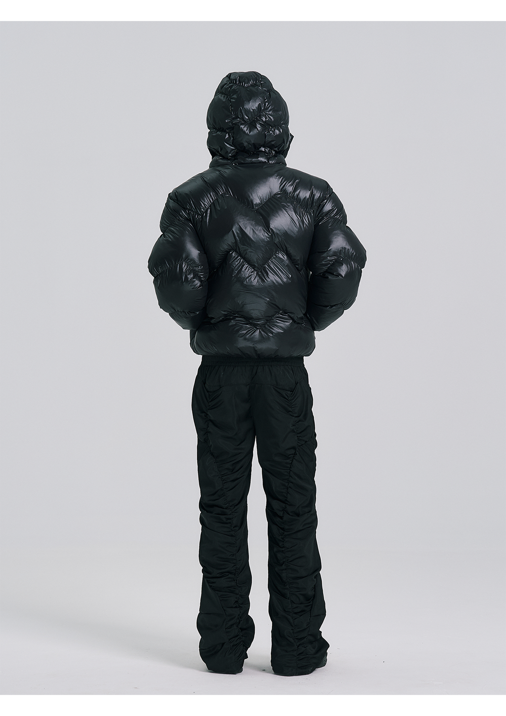 EVILKNIGHT(EK) Hooded Puffer Jacket