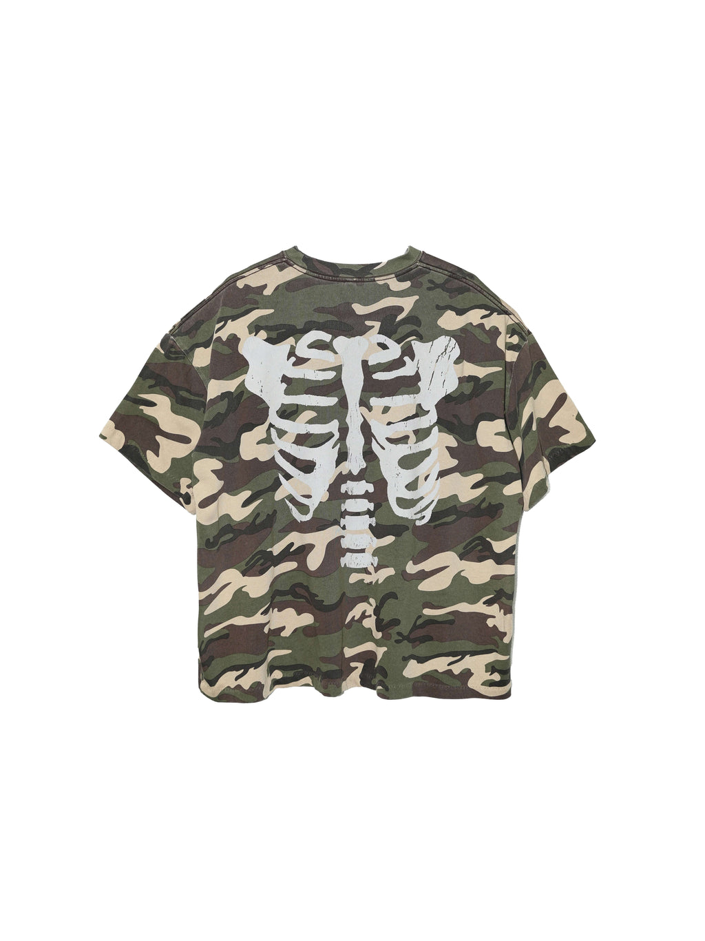 LIBERAFIT Vintage Poster and Skeleton Print Graphic Tee